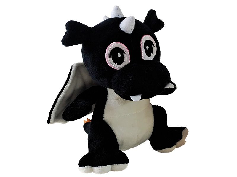 Drache aus Plüsch 25x29x29cm    Drache aus Plüsch 25x29x29cm