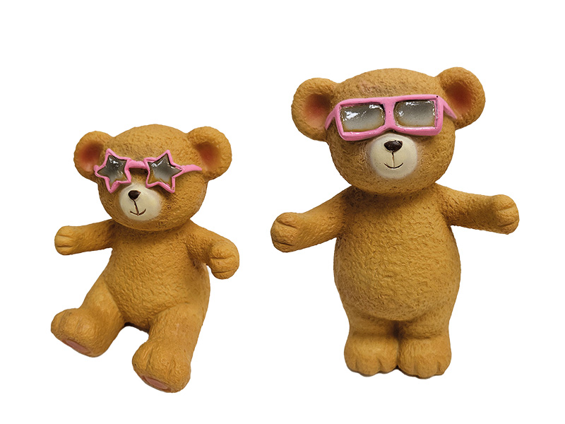Poly Bär mit Brille   