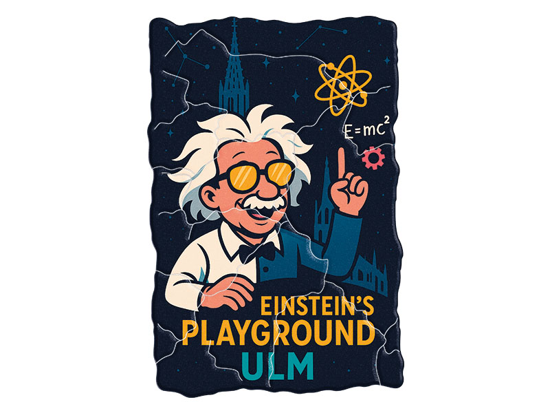 Souvenir Foto Kunststoff Magnet Ulm 8x5cm Souvenir Foto Kunststoff Magnet Ulm 8x5cm