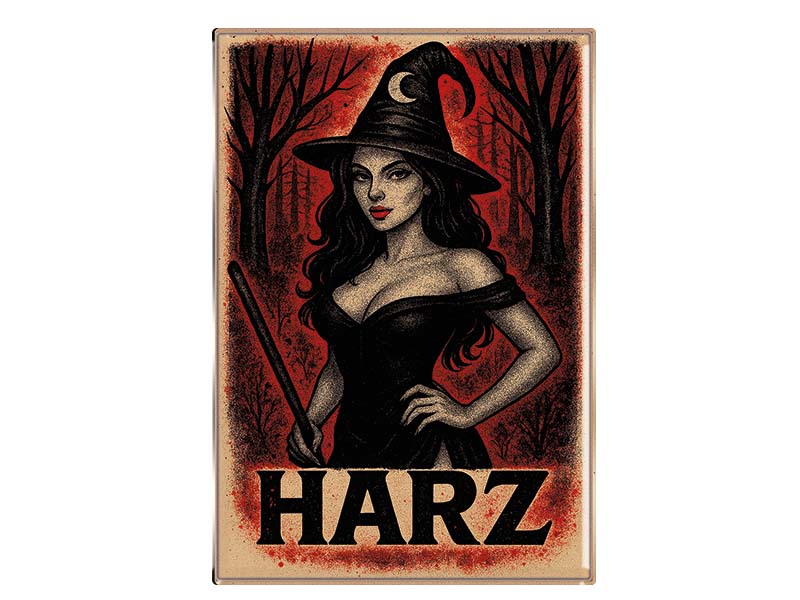 Souvenir Foto Magnet Harz 9,5x6,5cm Souvenir Foto Magnet Harz 9,5x6,5cm