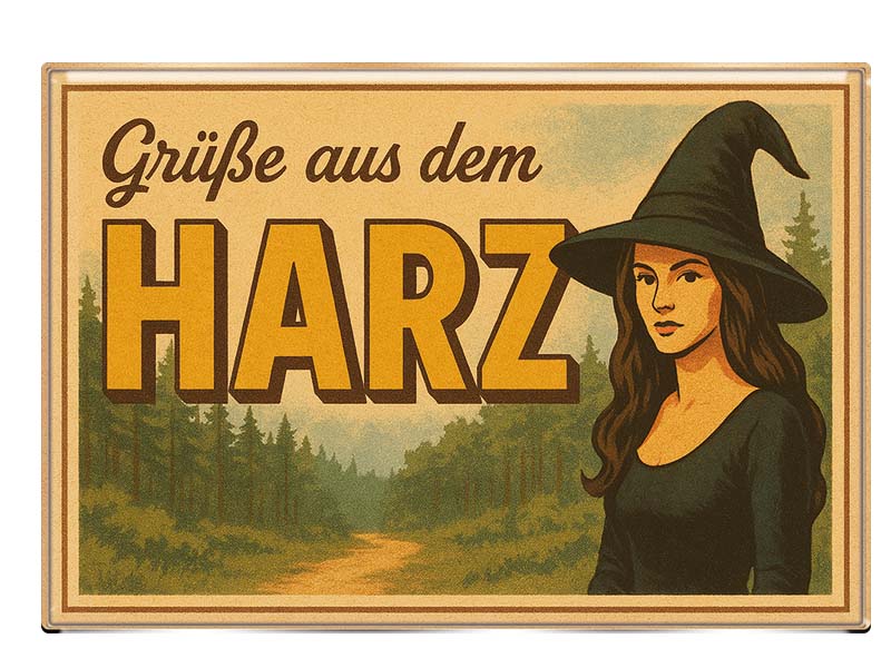 Souvenir Foto Magnet Harz 9,5x6,5cm Souvenir Foto Magnet Harz 9,5x6,5cm