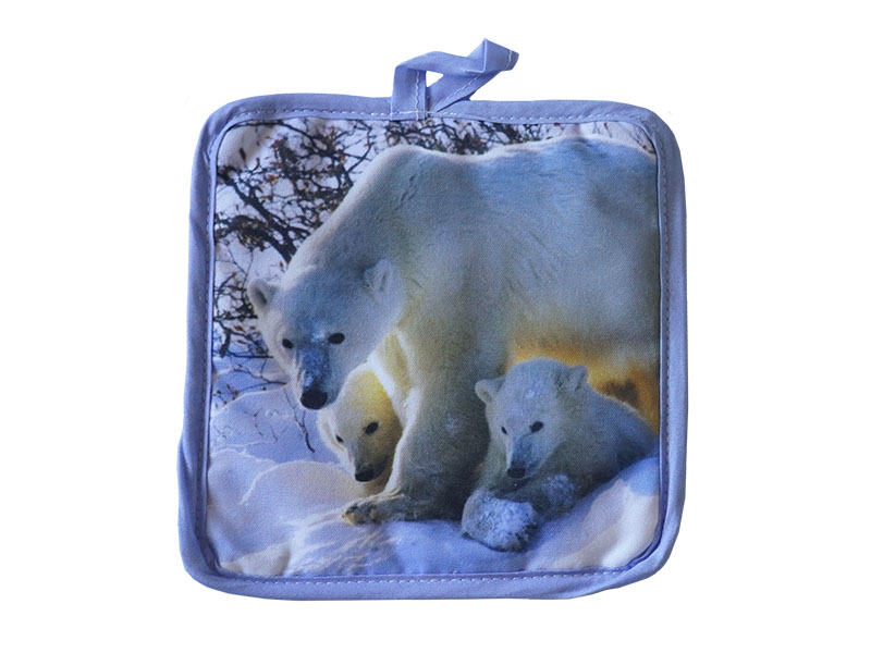 60480 Topflappen Eisbär-Design