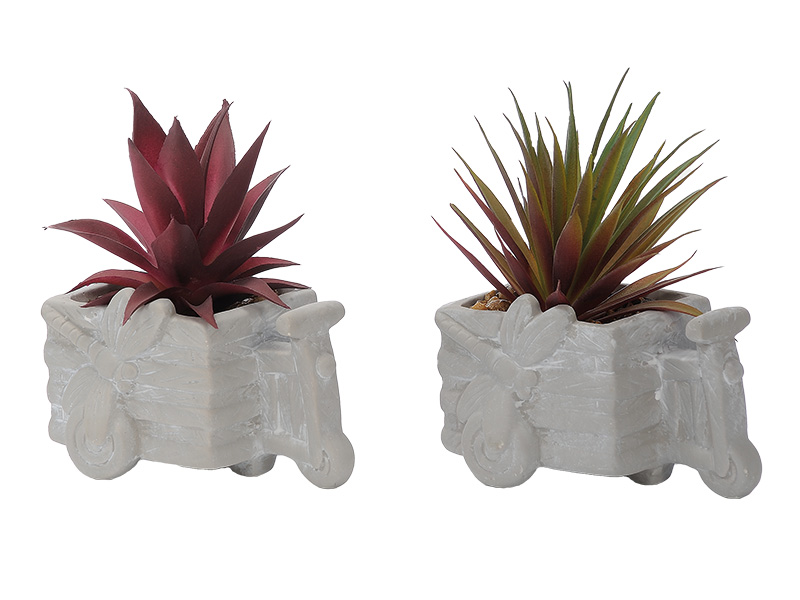 17356 Keramik Pflanztopf Roller