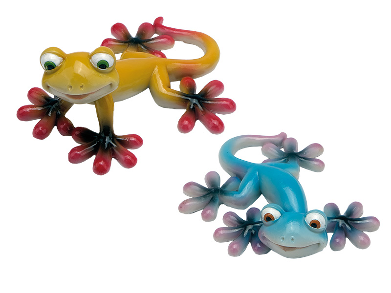Gecko aus Poly 13x10x6cm    Gecko aus Poly 13x10x6cm