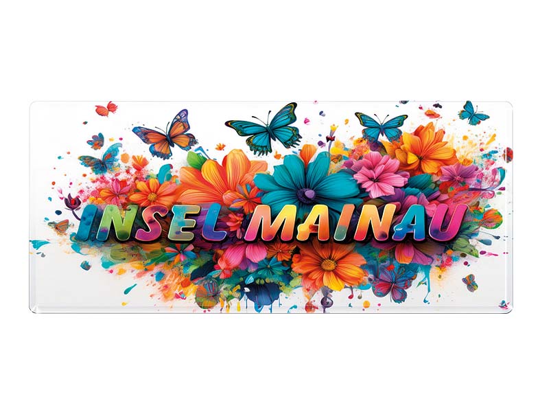 Souvenir Foto Magnet Panoramaformat Mainau 8x3,5cm Souvenir Foto Magnet Panoramaformat Mainau 8x3,5cm