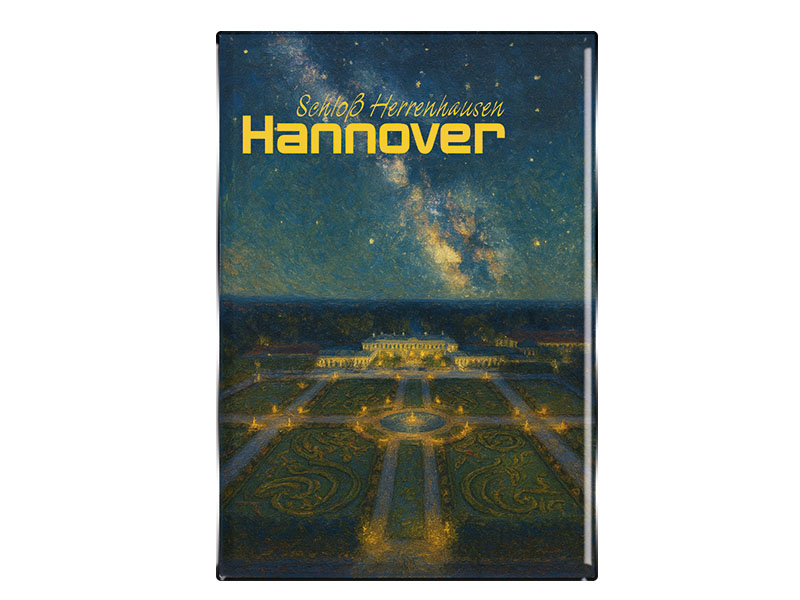 Souvenir Foto Magnet Hannover 8x5,5cm