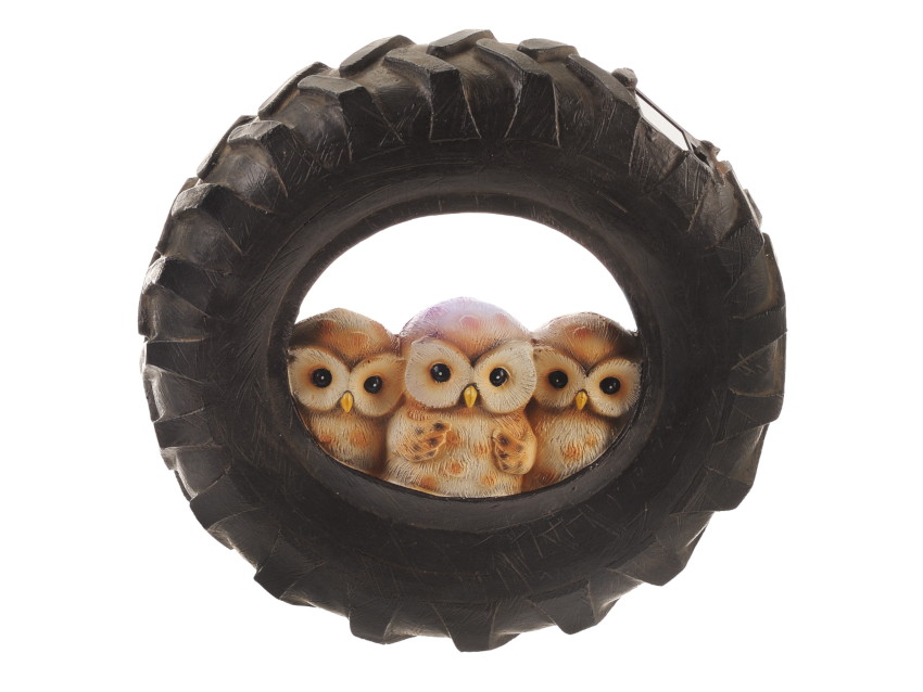 17650-0 Poly Reifen mit Eulen