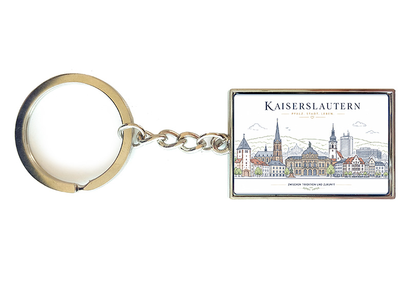 Portachiavi souvenir Kaiserslautern in Meta