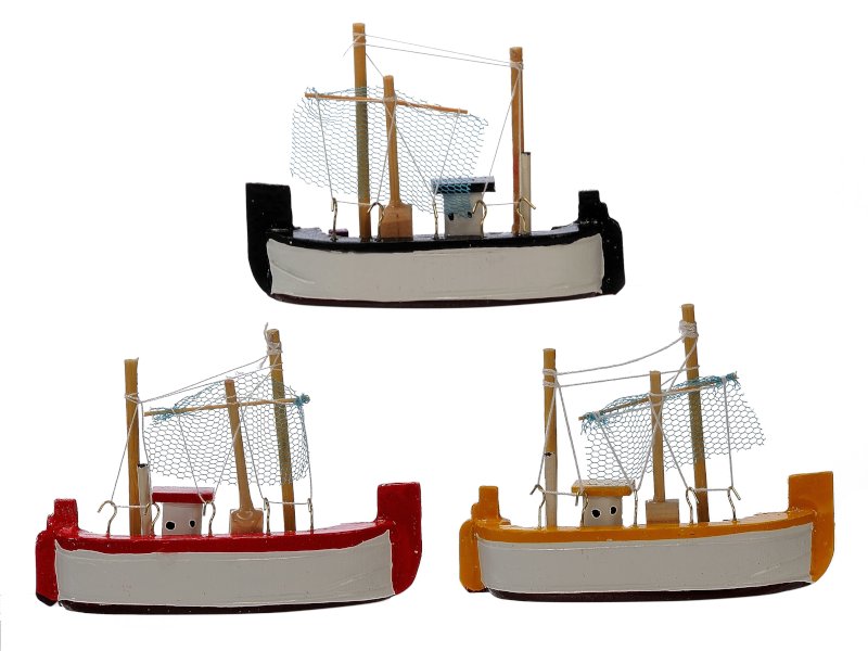 17338-0 Magnet Holzboot