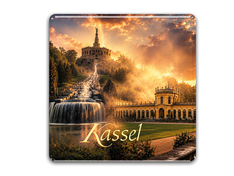 Foto ricordo magnetica Kassel 6,5x6,5 cm