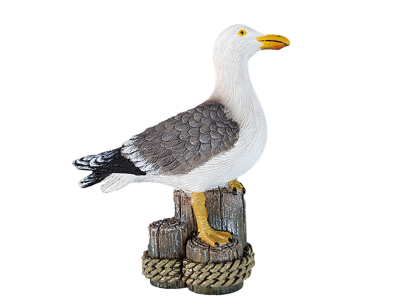Poly magnet seagull 6x2x7cm
