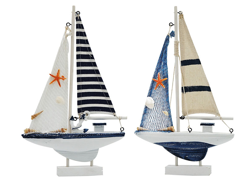 17876-0 Holz Boot