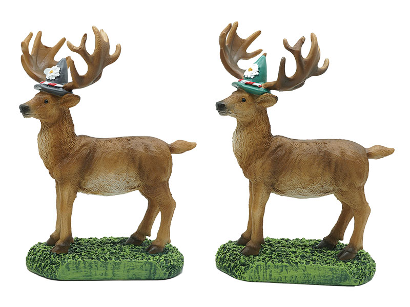 Hirsch Austria aus Poly 11x7,5x14,5cm    Hirsch Austria aus Poly 11x7,5x14,5cm