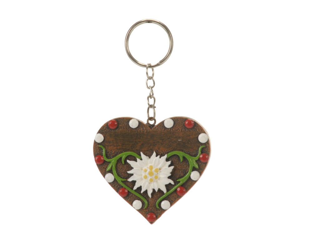 17937-0 Poly Schlüsselanhänger Herz