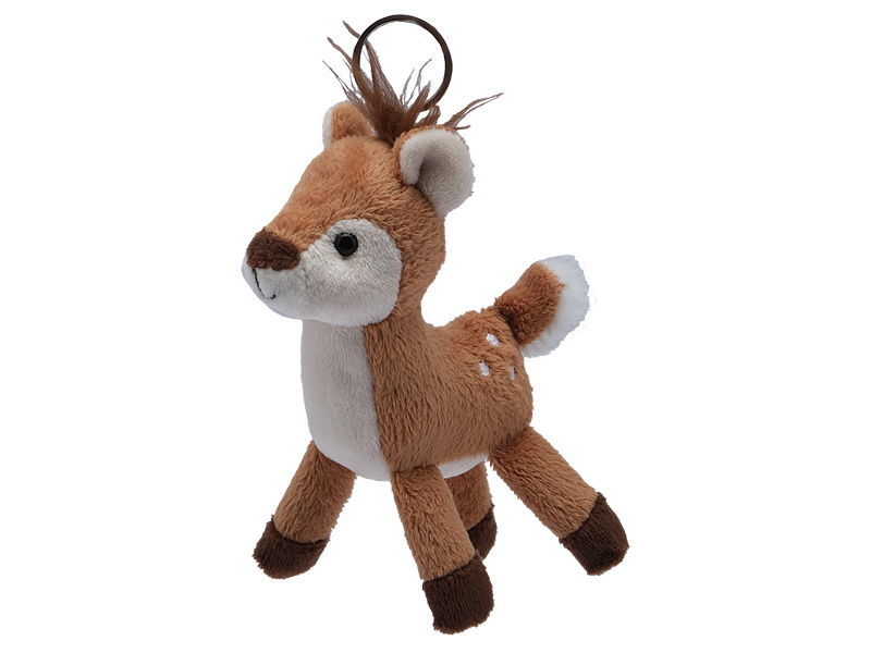 30916 Plüsch Rehkitz mit Schlüsselanhänger