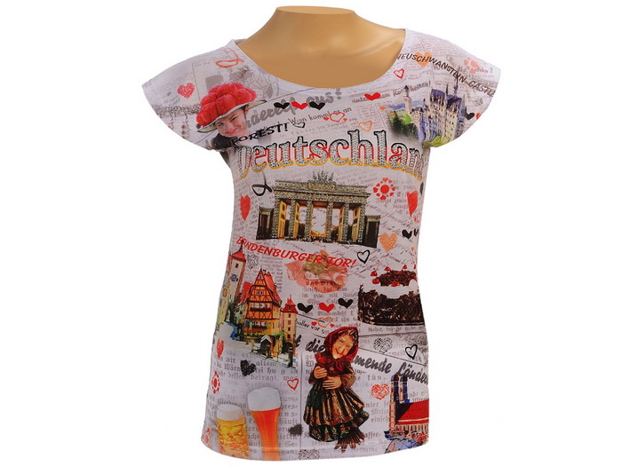 60254-0 T-Shirt Deutschland Design Gr. XL