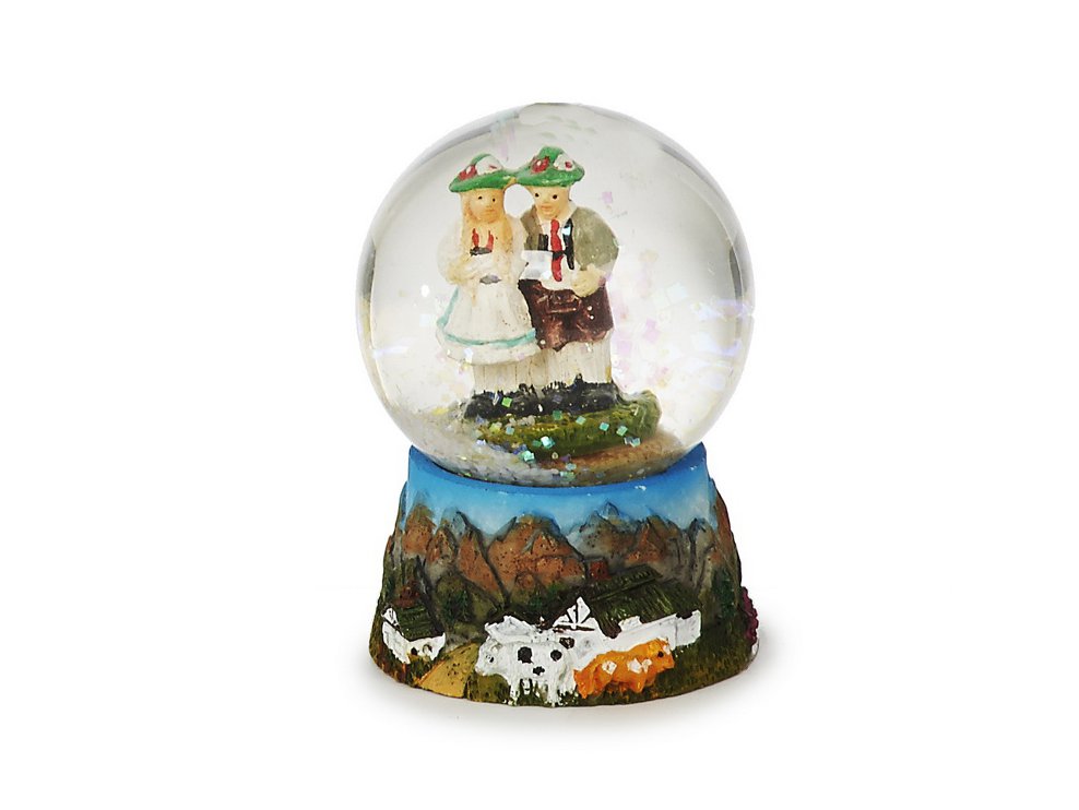 13227-0 Glitzerkugel Bayernpaar