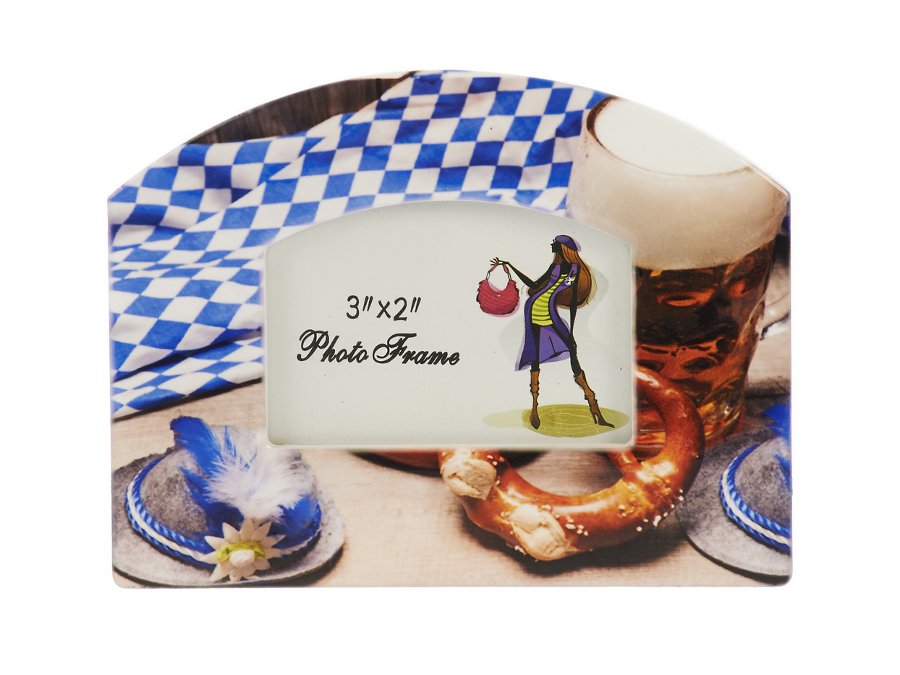 15238 Porz. Bilderrahmen m. Magnet