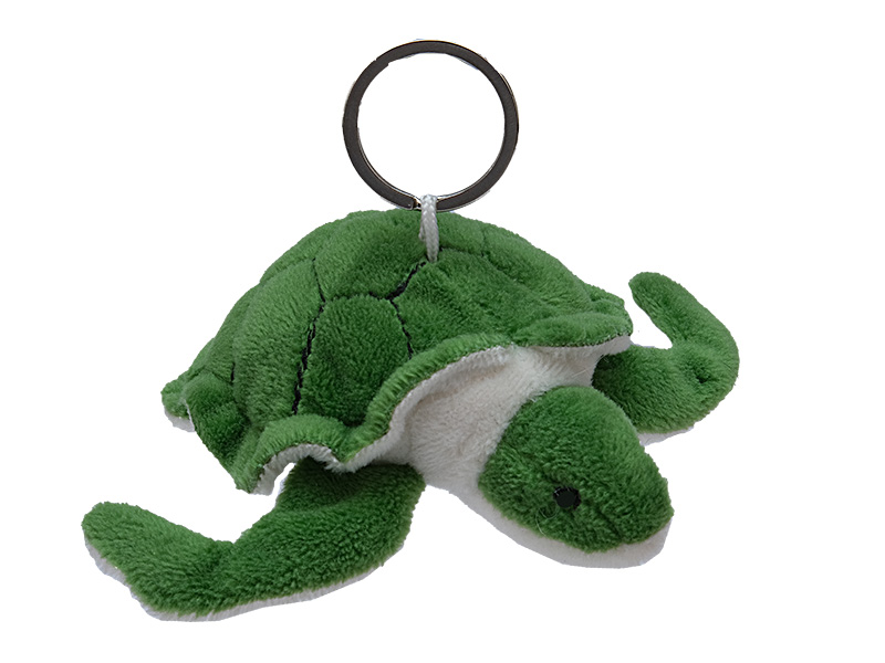 Plüsch Schildkröte mit Schlüsselanhänger