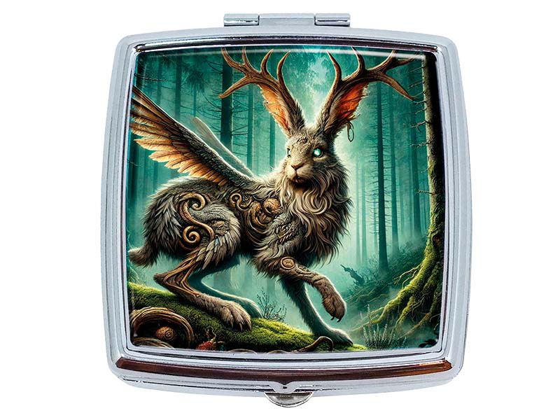 Souvenir Metall Pillendose BayerischerWald 6x5,5cm Souvenir Metall Pillendose BayerischerWald 6x5,5cm