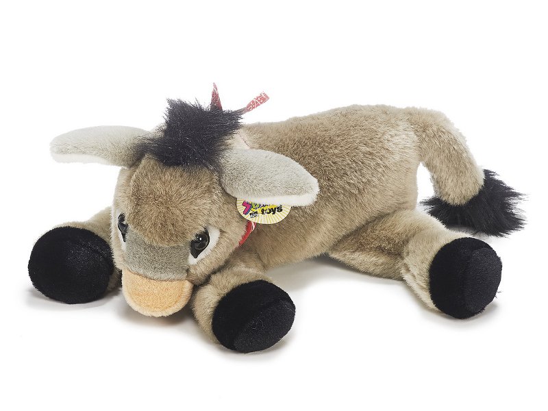30969 Plüsch Esel liegend