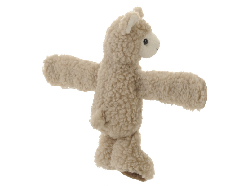 33250-0 Plüsch Schnappband Alpaka