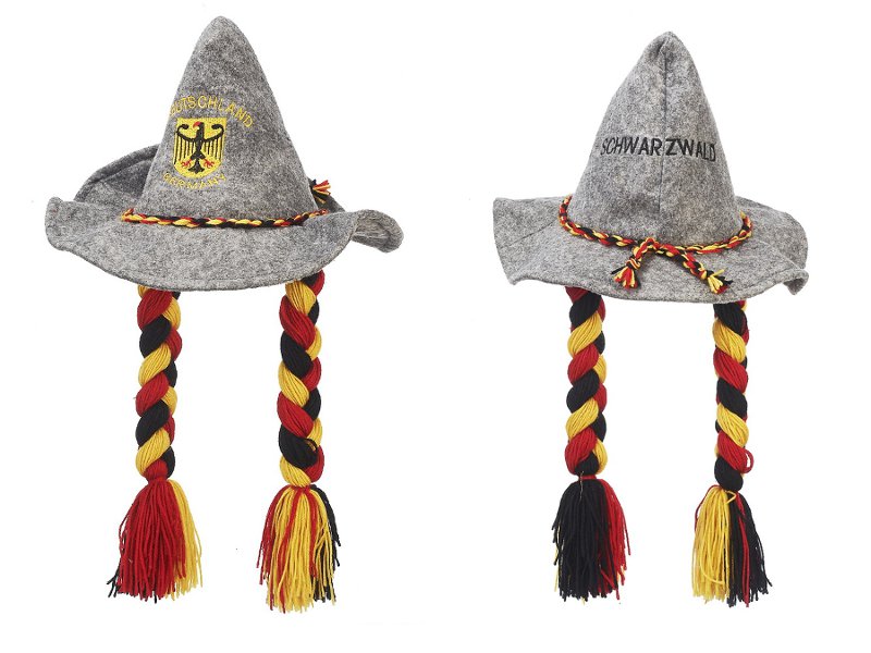 32357 Filz Mütze Deutschland-Schwarzwald