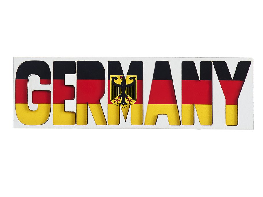 16540-0 Holz Magnet 3D Germany