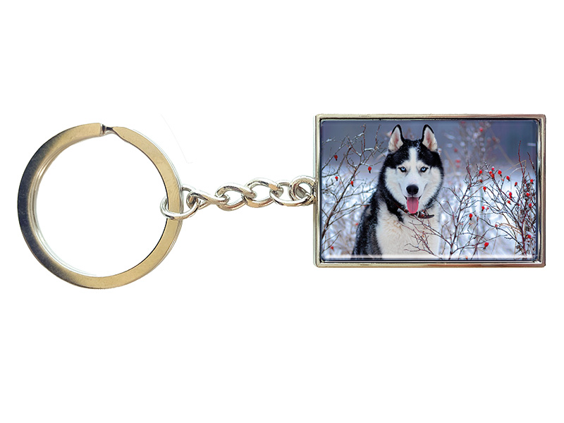 16696 Metall Schlüssselanhäger Husky