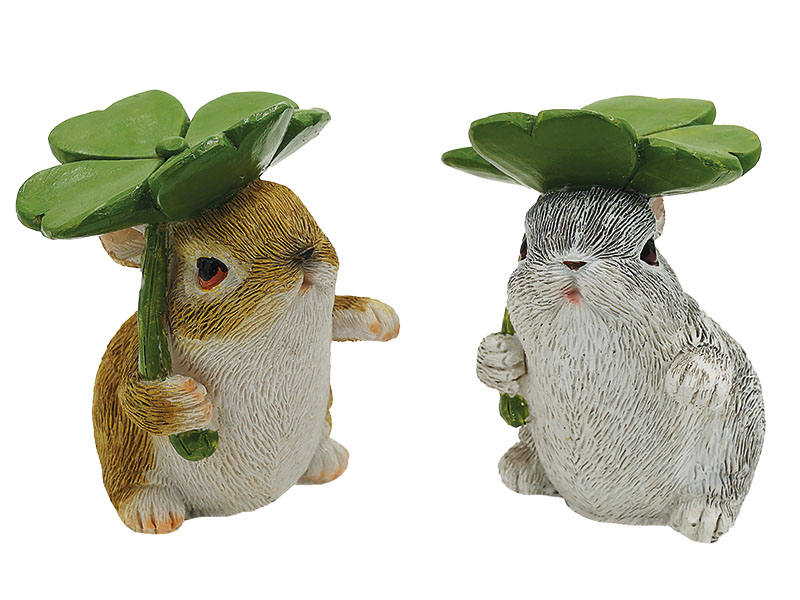 17561 Poly Hase mit Kleeblatt