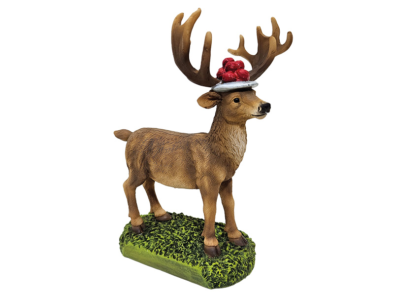 Hirsch Schwarzwald aus Poly 11x7,5x14,5cm    Hirsch Schwarzwald aus Poly 11x7,5x14,5cm