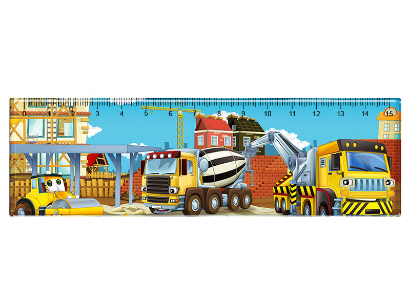 19010 Foto Magnet Lineal Baustelle