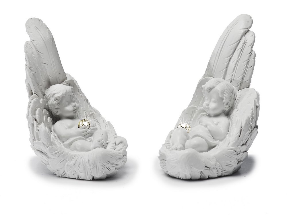 14621 Poly Engel sitzend in Flügel