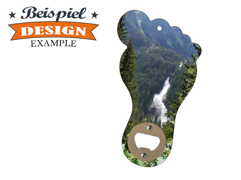 16811-2 Foto Holz Magnet Kapselheber Fuß eigenes Design