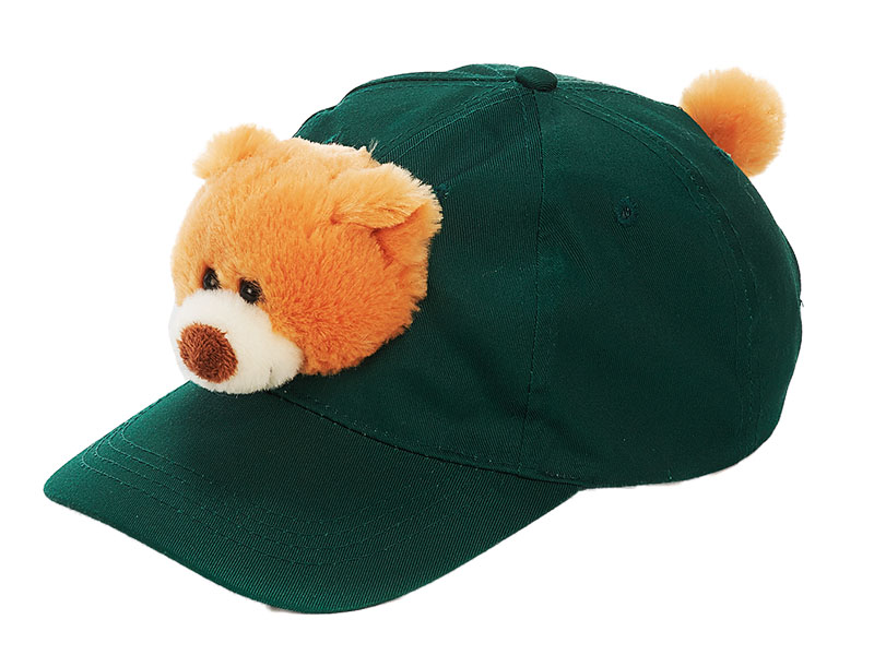 32393 Baseball Cap grün Bär
