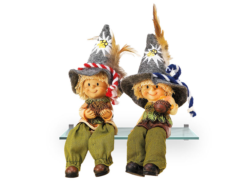 13869 Poly Wichtel Kantenhocker