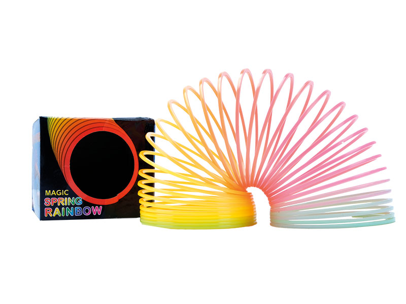 Regenbogenspirale aus Kunststoff Ø7cm    Regenbogenspirale aus Kunststoff Ø7cm