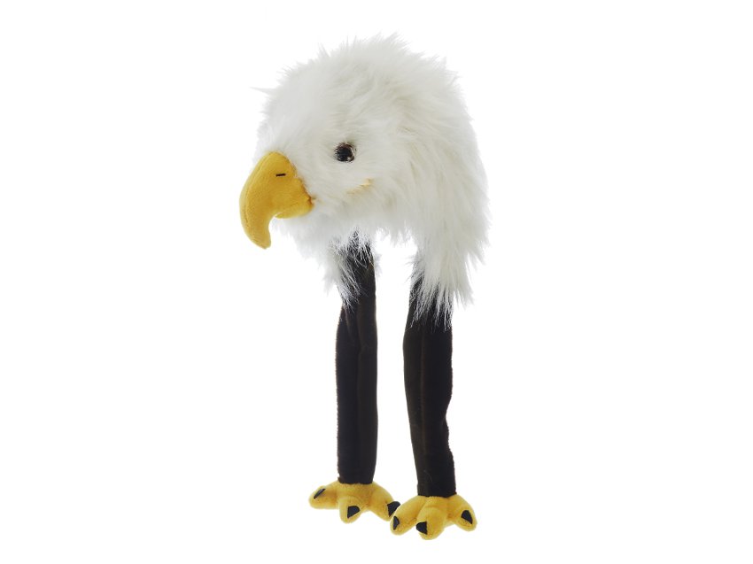 32892 Plüsch Mütze Weisskopfseeadler