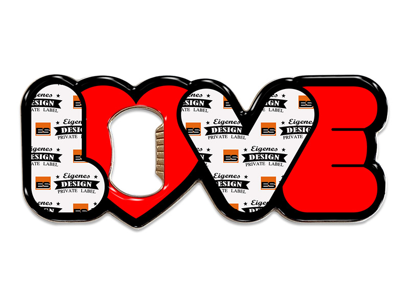 16755 Metall Magnet Kapselheber Love eigenes Design