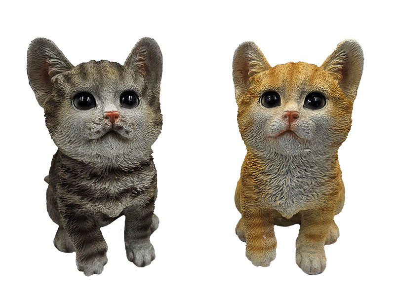 Katze aus Poly 12x8x16cm    Katze aus Poly 12x8x16cm