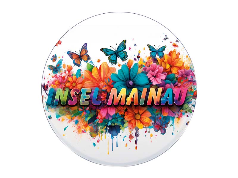 Souvenir Foto Magnet rund Mainau Ø3.5 cm Souvenir Foto Magnet rund Mainau Ø3.5 cm