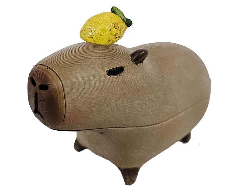 Capybara - Wasserschwein aus Poly 16x8x11cm   