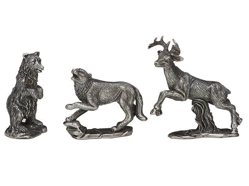 16005 Metall Wildtiere