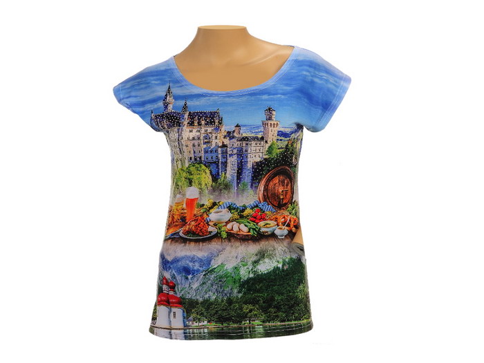 60244-0 T-Shirt Bayern Design Gr. M