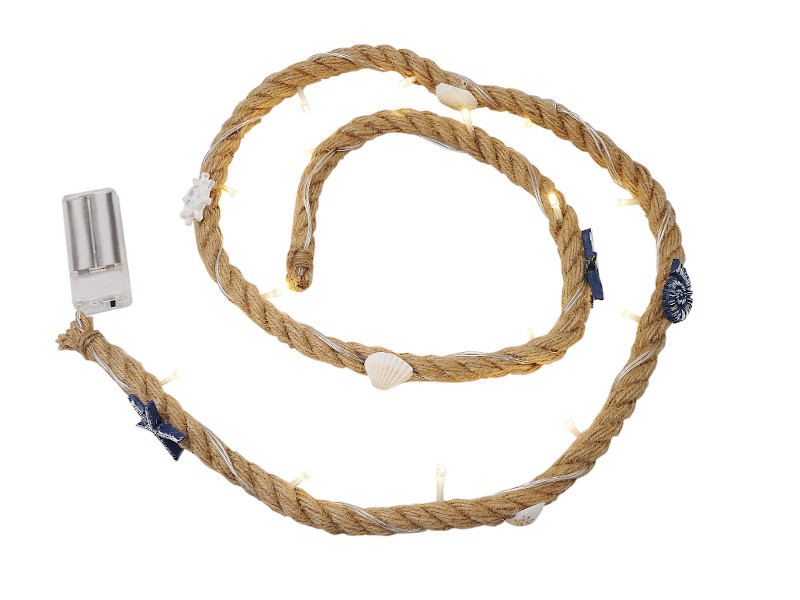 17894 Schiffstau m. Beleuchtung