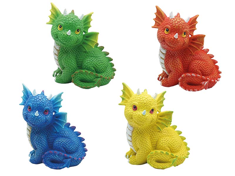 Drache aus Poly 13x10x18cm    Drache aus Poly 13x10x18cm