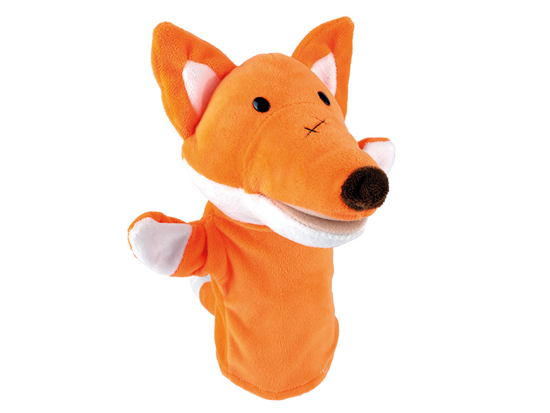 Plush hand puppet fox 29x16x24cm Plush hand puppet fox 29x16x24cm