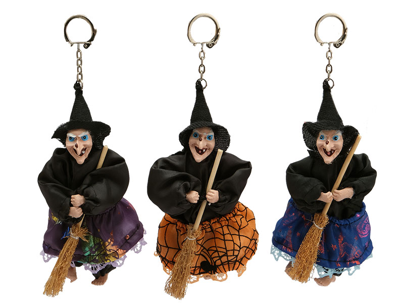 21945 Poly Hexe mit Schlüsselanhänger