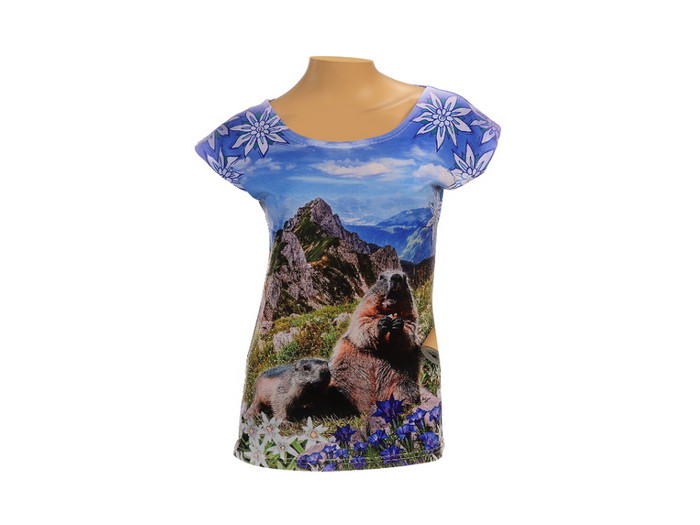 60255-0 T-Shirt Murmel Design Gr. S