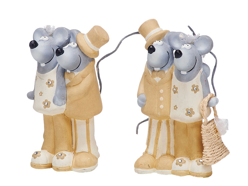 13056 Ker. Brautpaar Maus